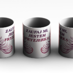 kubek zaufaj mi jestem fryzjerką