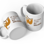 kubek leniwiec dla fryzjera