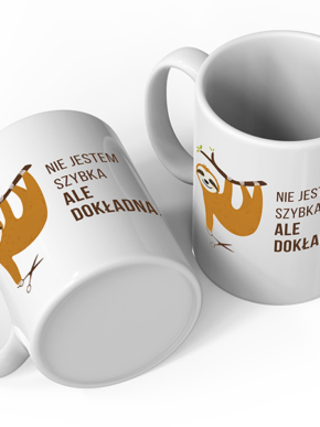 kubek leniwiec dla fryzjera