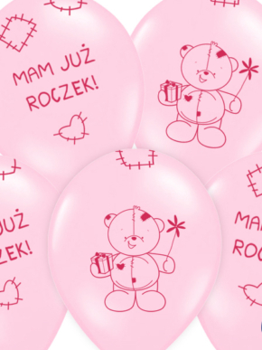 mam już roczek różowy