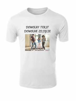 koszulka z własnym nadrukiem zdjęciem