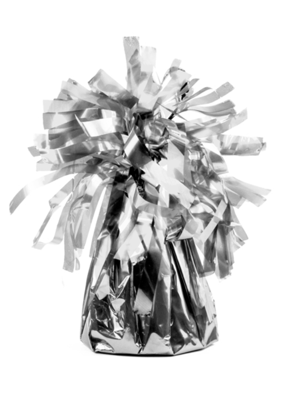 obciążnik do balonów srebrny