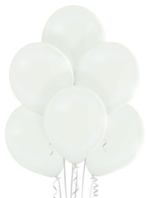 BELBAL B105 12” 30cm Pastel biały,White