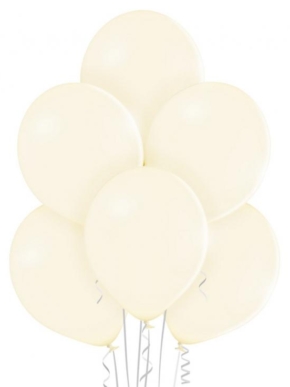 balon lateksowy pastelowy waniliowy - Vanilla