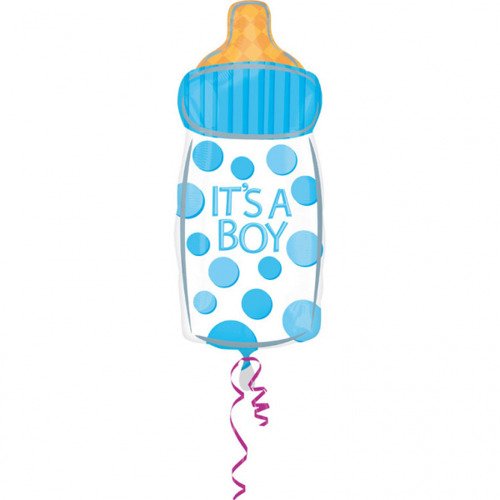 its a boy butelka niebieska