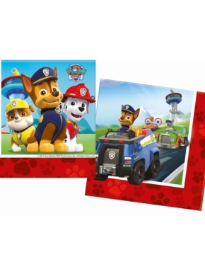 Serwetki Psi Patrol - Chase, Marshall oraz Rubble