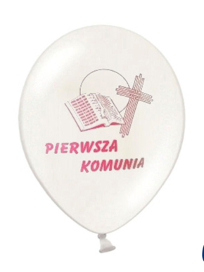 balony komunijne