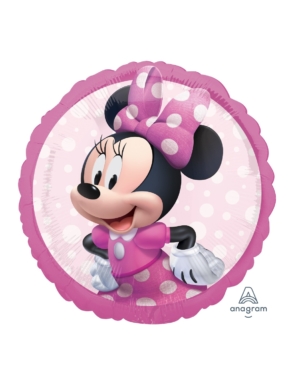 Balon różowy Myszka Minnie różowy
