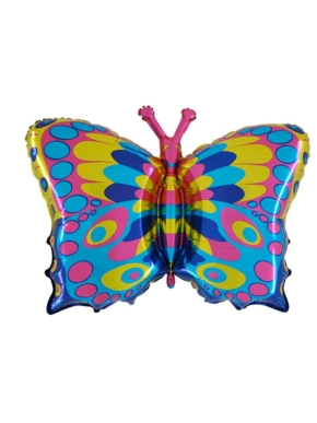 Balon foliowy motyl kolorowy