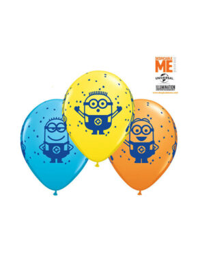 Balony z nadrukiem Minionki
