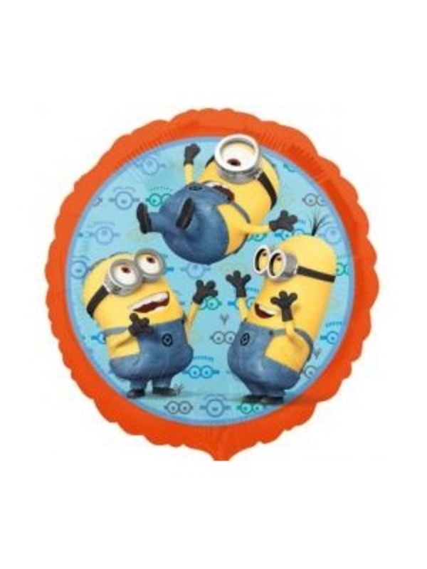 Balon-foliowy-minionki-pomarańczowy