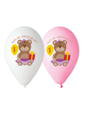 Moje urodzin 1 z misiem