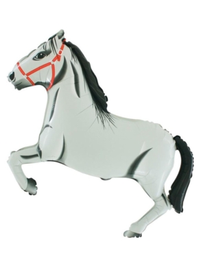 Balon foliowy koń biały