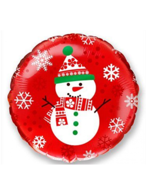 Balon foliowy bałwanek