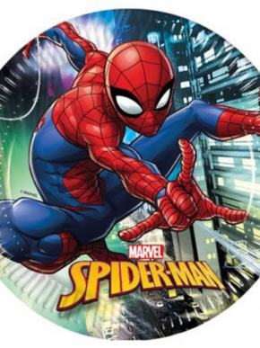 Talerzyki papierowe Spiderman