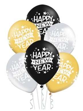 Balony lateksowy Happy New Year