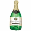 Balon foliowy szampan zielono-złoty