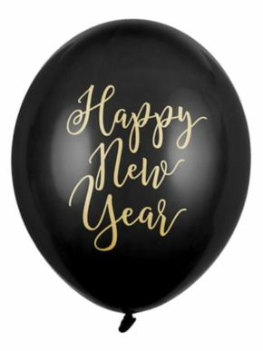 Balon lateksowy happy new year