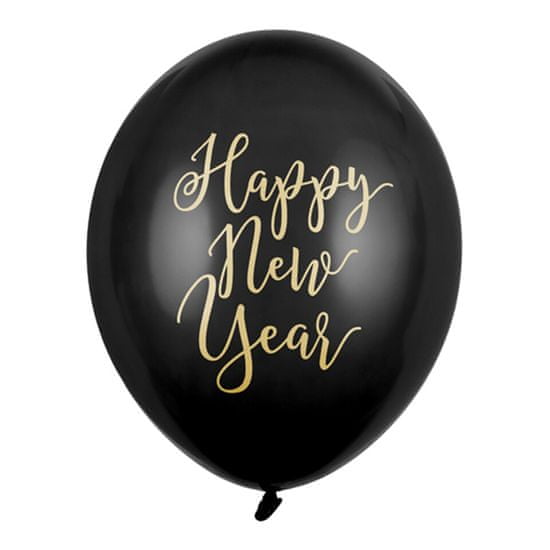 Balon-lateksowy-happy-new-year-czarny-pd