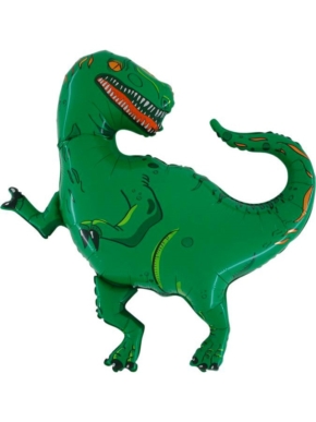 Balon foliowy dinozaur zielony