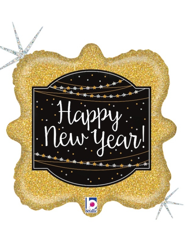 balon-glittering-new-year-hol
