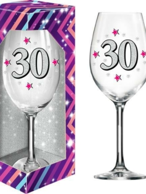 Kieliszek do wina 30 lat 640 ml