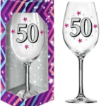 Kieliszek do wina 50 lat 640 ml