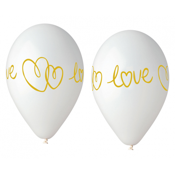 Balon-lateksowy-bialy-love
