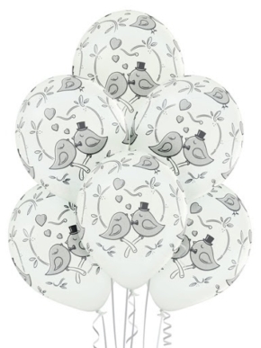 Balony lateksowe Love Birds