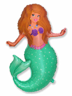 Balon foliowy Syrenka