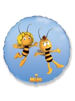 Balon Foliowy Pszczółka Maja i Gucio okrągły 18"