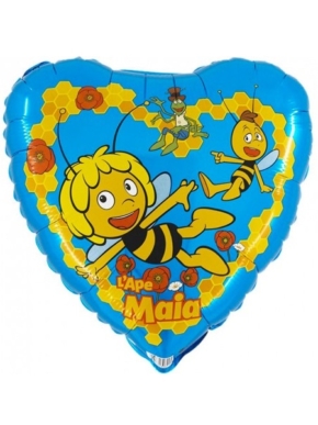 Balon serce pszczółka maja i przyjaciele