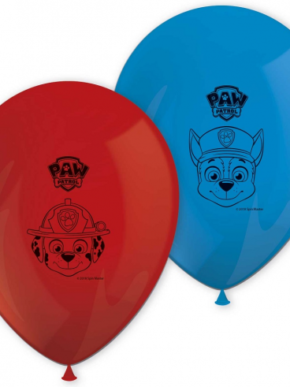 Balony Lateksowe Psi Patrol - Marshall i Chase