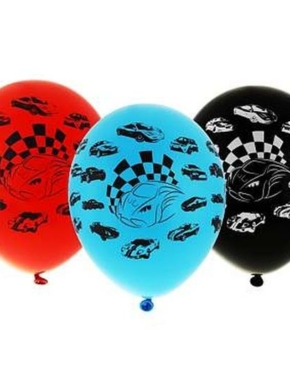 Balony lateksowe samochody
