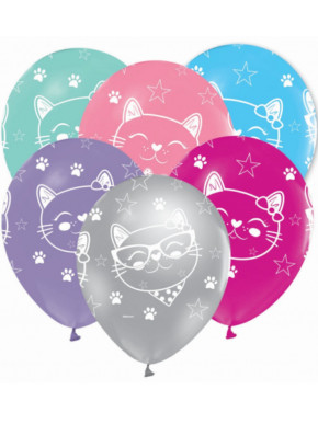 Balony lateksowe Koty