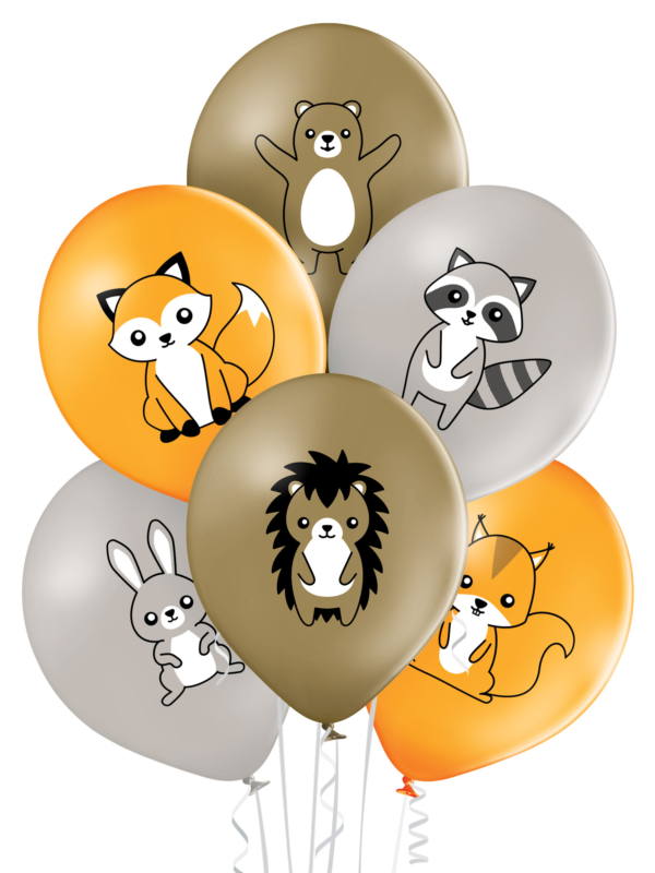 balon-lateksowe-zwierzatka-lesne