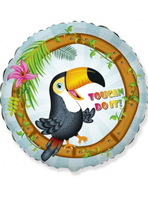 Balon foliowy okrągły tukan