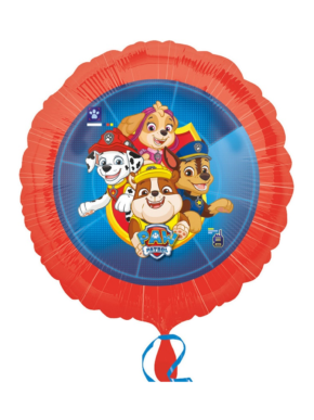 Balon Foliowy Psi Patrol czerwono-niebieski