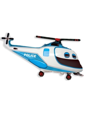 Balon foliowy Helikopter Policja