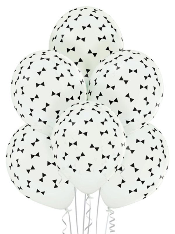 Balon-lateksowy-muszki-biale