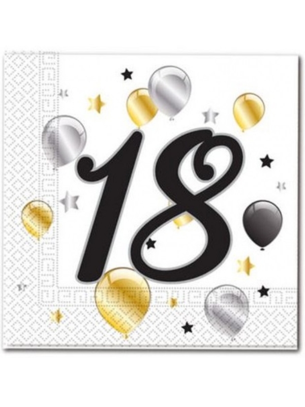 Serwetki papierowe 18 balony