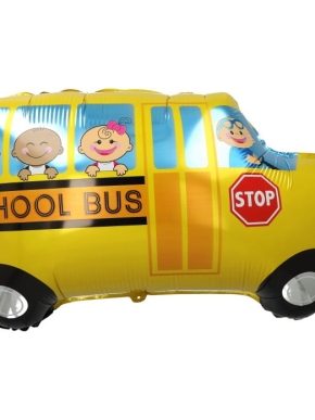 balon foliowy autobus szkolny