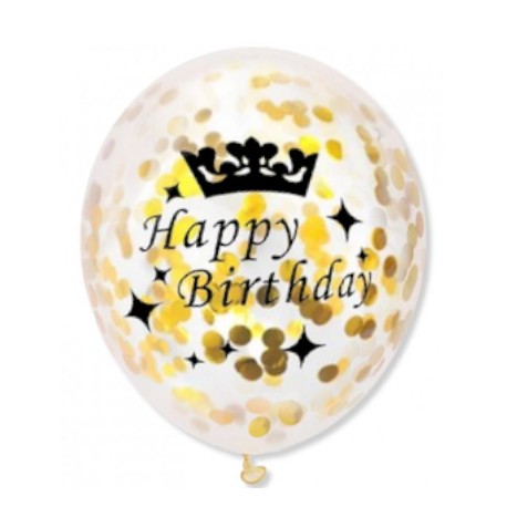 balon-z-konfetti-zlotym-happy-birthday