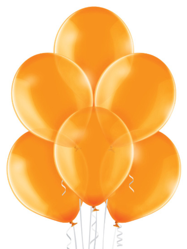 Balon_latesksowy_crystal_pomaranczowy_orange