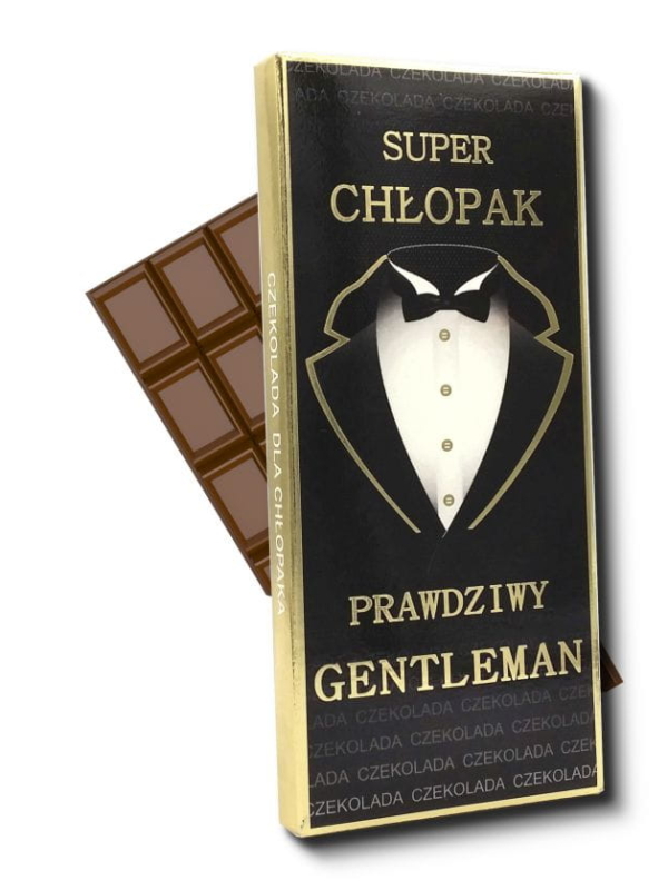 Czekolada Super Chłopak Prawdziwy Gentleman