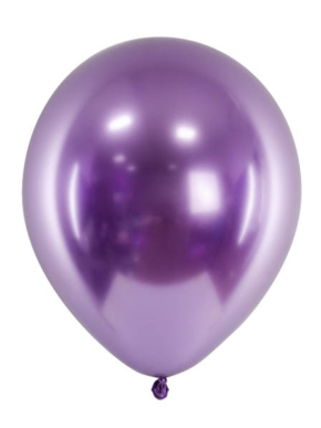 Balon lateksowy Glossy Chromowany fioletowe (purple)