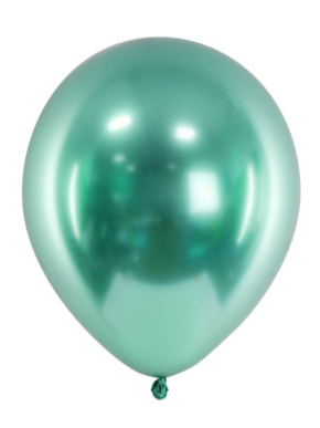 Balon lateksowy Glossy Chromowany zielone (green)