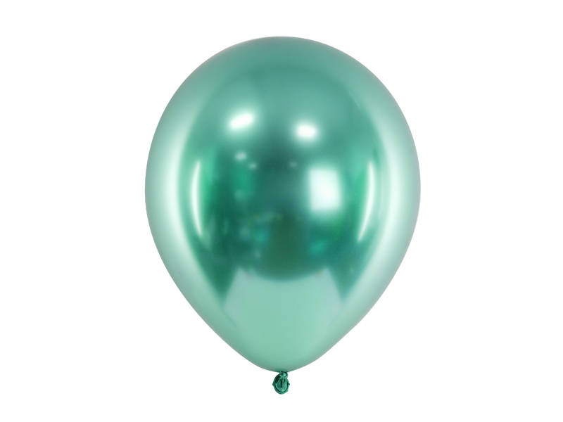 Balon lateksowy Glossy Chromowany zielone (green)