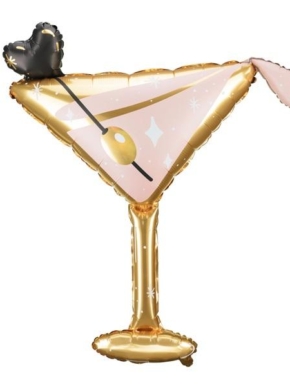 Balon foliowy kieliszek martini