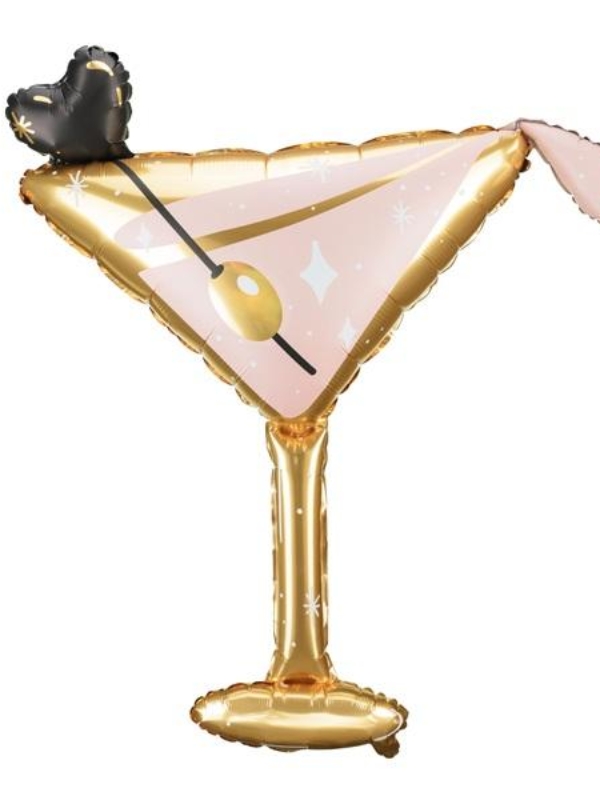 balon foliowy kieliszek martini
